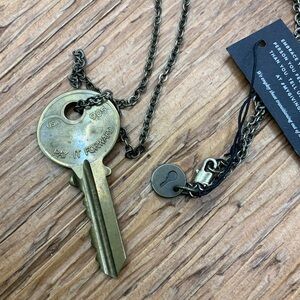 Altar'o State Pay It Foward The Giving Keys Bronze Chain Necklace